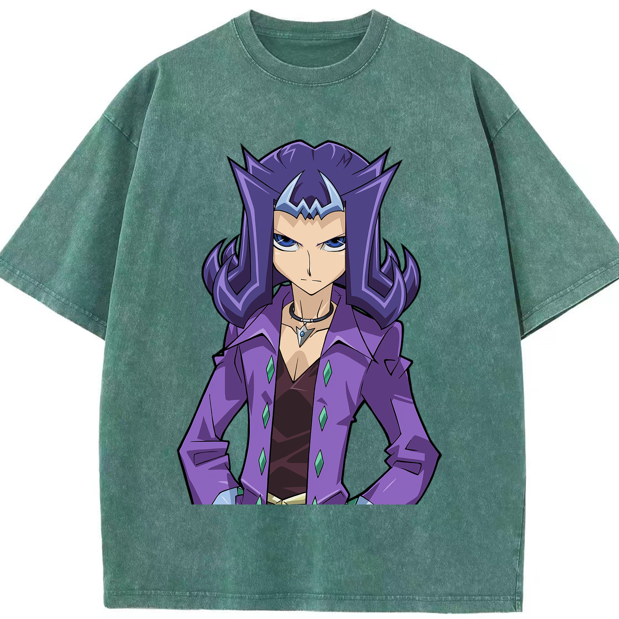 （画像用） 遊☆戯☆王 Yu-Gi-Oh! 綿100% ヴィンテージ風 半袖Tシャツ（フロントプリント）